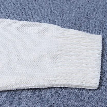 Shermie women's pullover sweater — Front big heart design