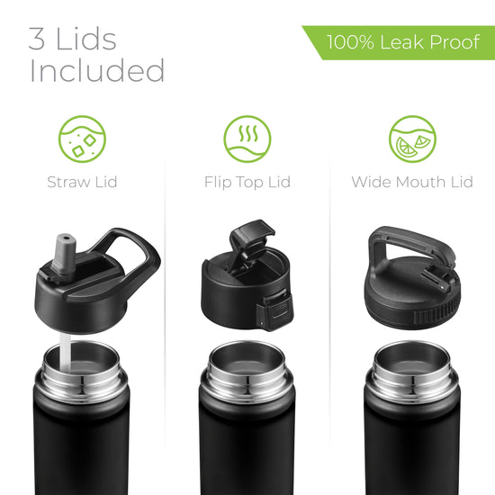 SipX™ thermos — triple-insulated stainless steel design