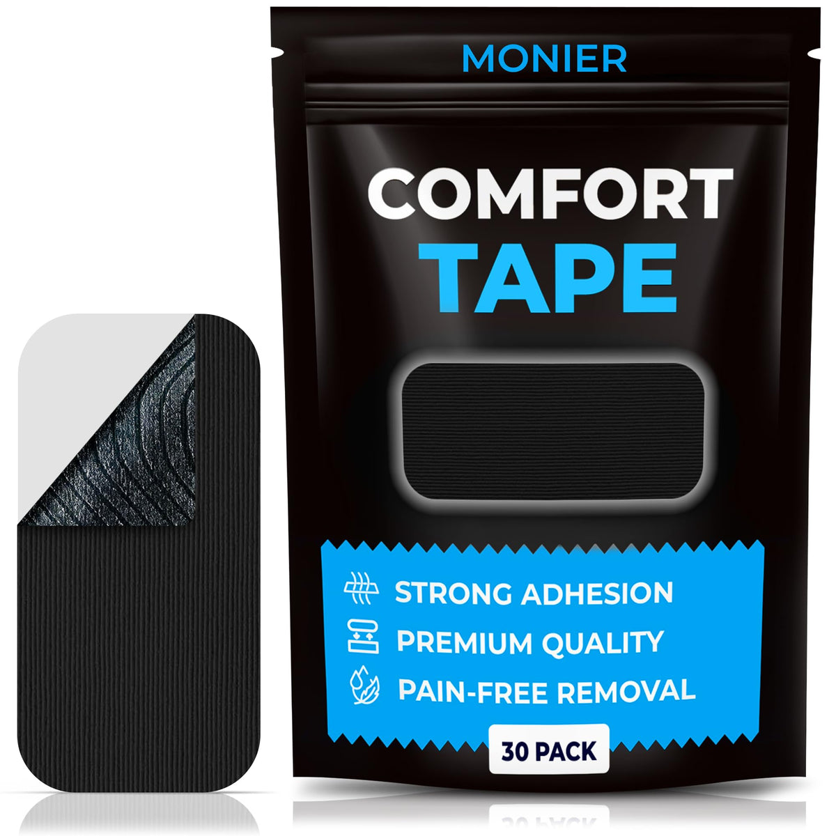Wound dressing — Gentle on skin and hypoallergenic comfort tape by Monier