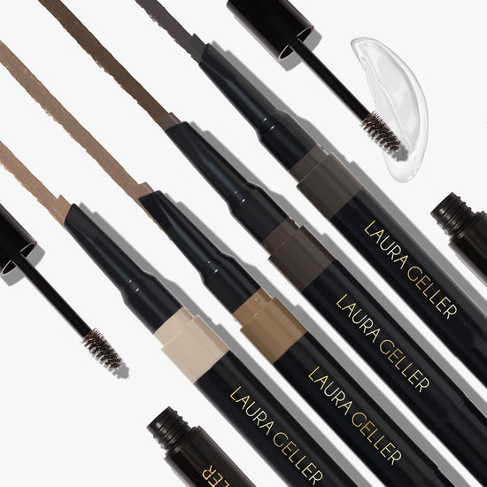 Laura Geller eyebrow color — Waterproof brow pencil and gel combo