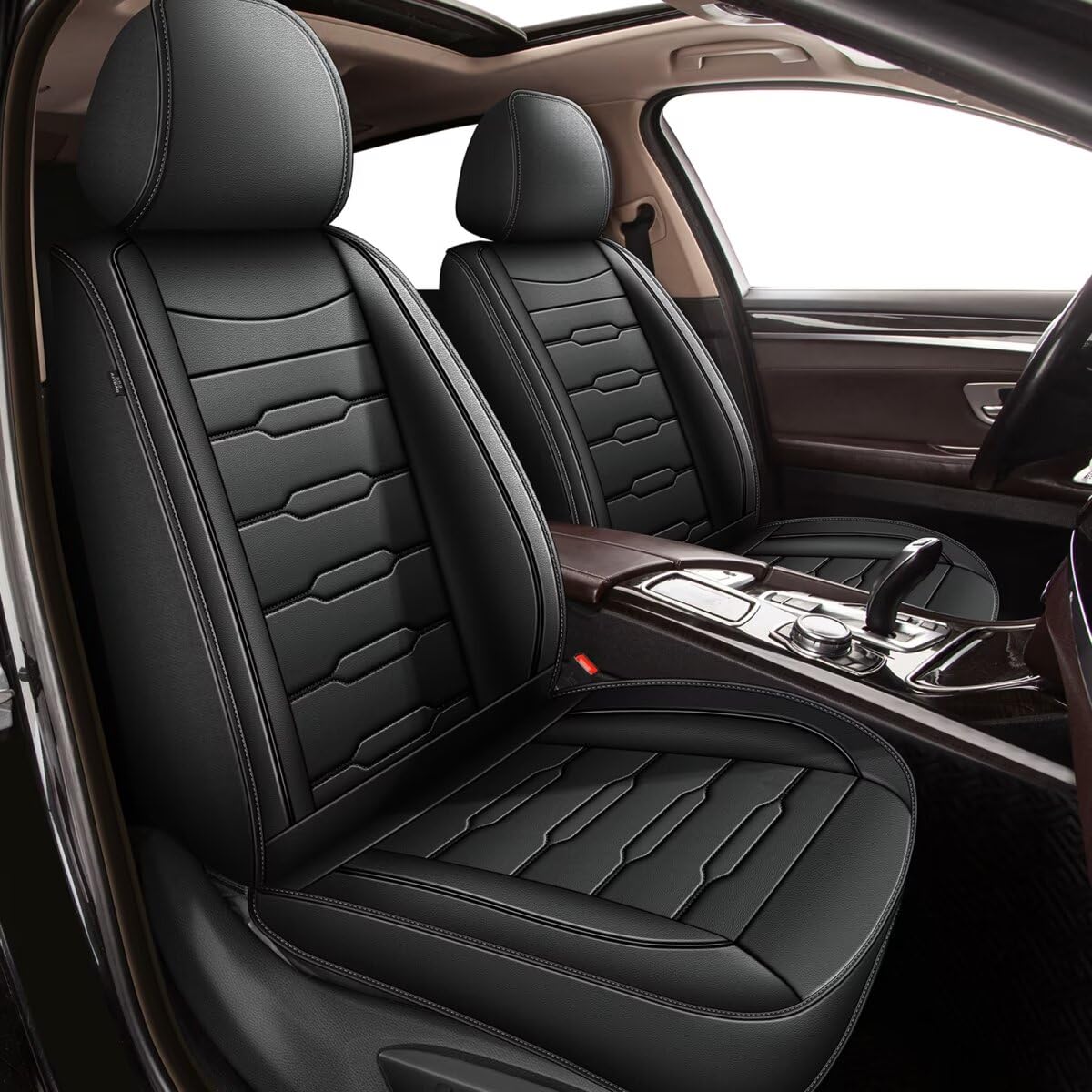 AOMSAZTO vehicle seat cover - Custom fit faux leather for Mitsubishi Eclipse Cross 2018-2026