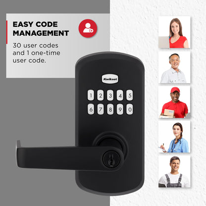 Kwikset SmartCode 955 electronic handle — keyless entry with high traffic durability