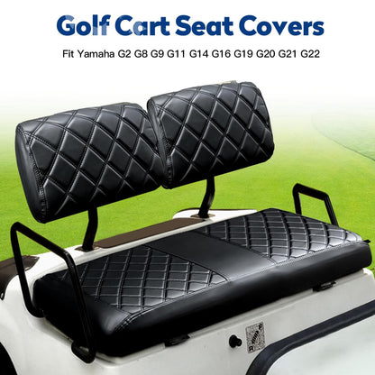 Vehicle seat cover — Nokins golf cart seat covers for Yamaha models G2-G22