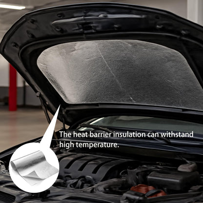Automotive Heat Shield 12x12, Aluminized Heat Resistant Mat for Exhaust