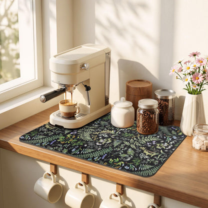 LOKHOM dish drying mat — highly absorbent and quick drying design.
