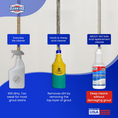 Cleaning agent — Super heavy-duty grout cleaner safe for all grout types