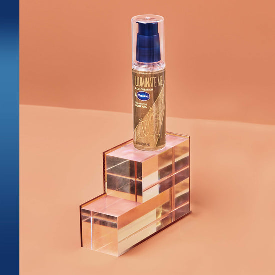Vaseline shimmering body oil — illuminates skin with a subtle glow 3.3 oz