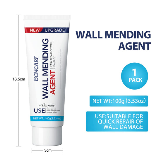 Drywall repair kit — quick and easy wall mending solution with scraper 2 pack