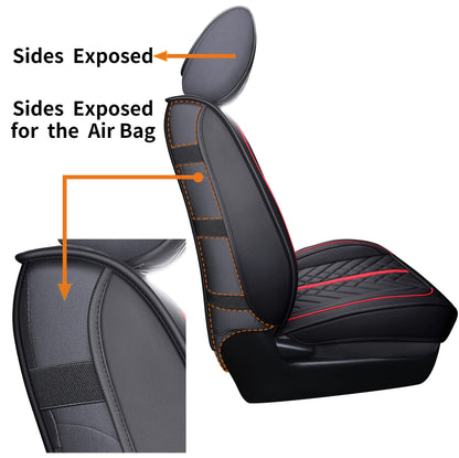 Vehicle seat cover — Tomatoman Tacoma compatible with Toyota Tacoma 2005-2026