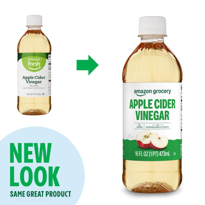 Amazon Fresh apple cider vinegar - organic and unfiltered