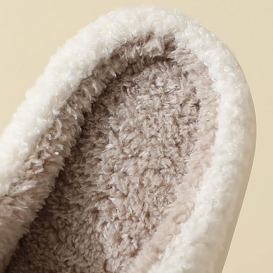 ULEL cute frog slippers — fuzzy memory foam winter shoes