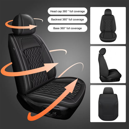 Vehicle seat cover — Custom fit waterproof faux leather for Volkswagen Jetta 2007-2026