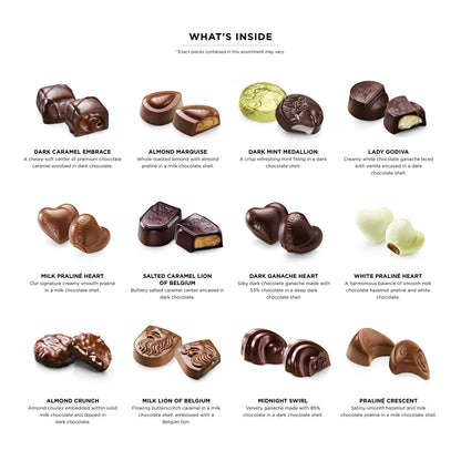 Chocolate gift box by Godiva - holiday collection
