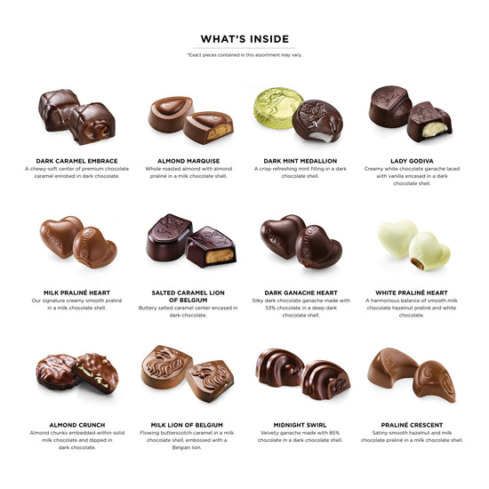 Chocolate gift box by Godiva - holiday collection