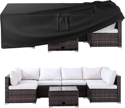 Storage cover — Waterproof outdoor furniture cover with heavy duty 600D material