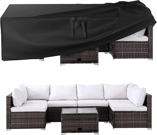 Storage cover — Waterproof outdoor furniture cover with heavy duty 600D material