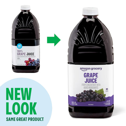 Juice — From concentrate by Happy Belly, 64 ounce
