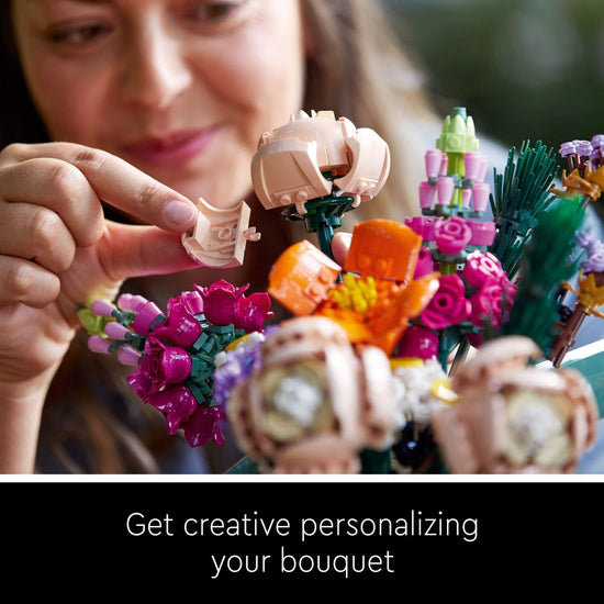 LEGO Botanicals Flower Bouquet set — artificial flowers for home decoration