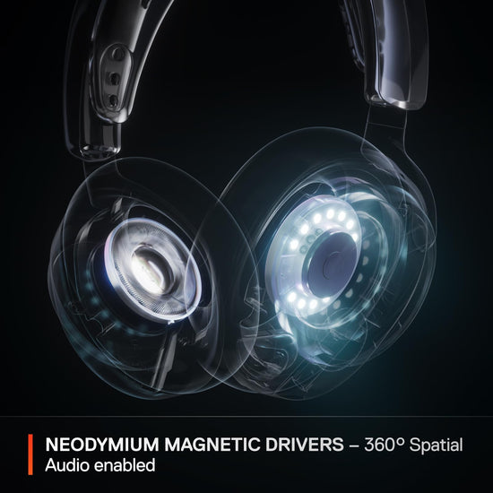 SteelSeries Arctis Nova Pro wireless headphones — multi-system compatibility