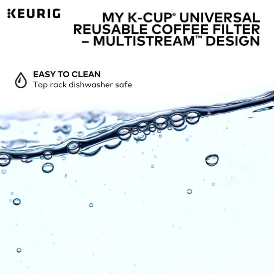 Coffee filter — Keurig My K-Cup universal reusable with MultiStream technology
