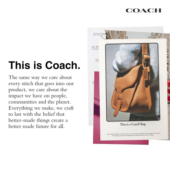 Coach handbag — cargo tote 26 design