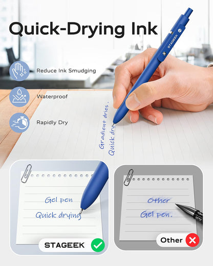 Writing instrument — STAGEEK gel pens for smooth writing experienceWriting instrument — STAGEEK gel pens with vibrant colors for creative expression