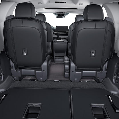 HKZ Sienna car seat covers — leather set for 8-seat Toyota Sienna models 2021-2026