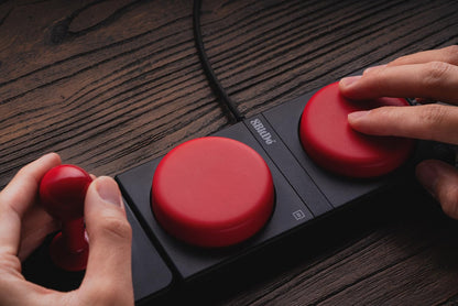 8BitDo mechanical keyboard — Bluetooth and USB-C connectivity with hot swappable keys