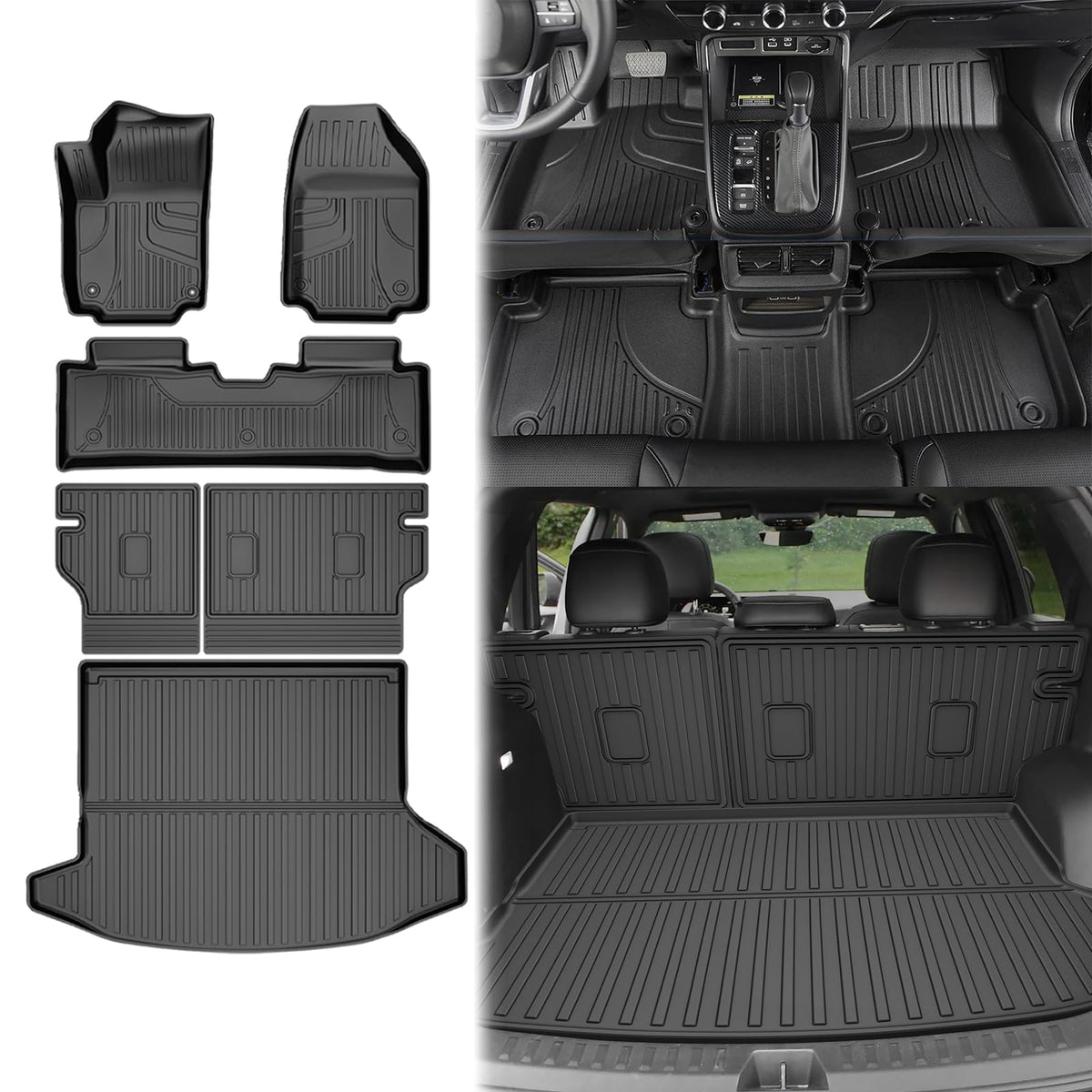 AOMSAZTO vehicle mat — all weather protection for Chevy Equinox 2025 2026