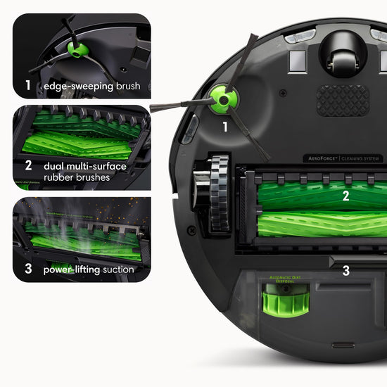 iRobot Roomba j9+ — self-emptying robotic vacuum cleaner