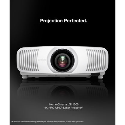 Epson video projector — 4K pro-UHD with HDR and 2,500 lumens brightness