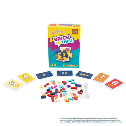 Board game — Asmodee Lego party game for 2-8 players, ages 7+ and 15 minutes playtime