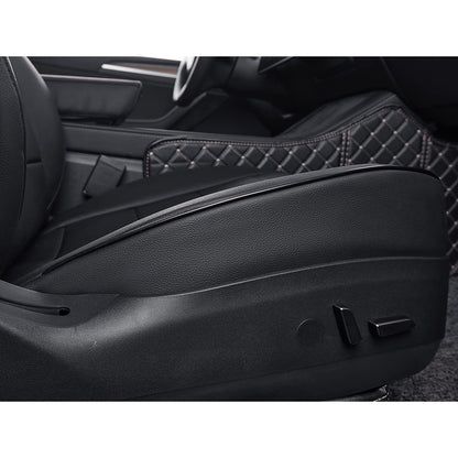 Vehicle seat cover — EKR custom fit leatherette for Tesla Model Y 2019-2023