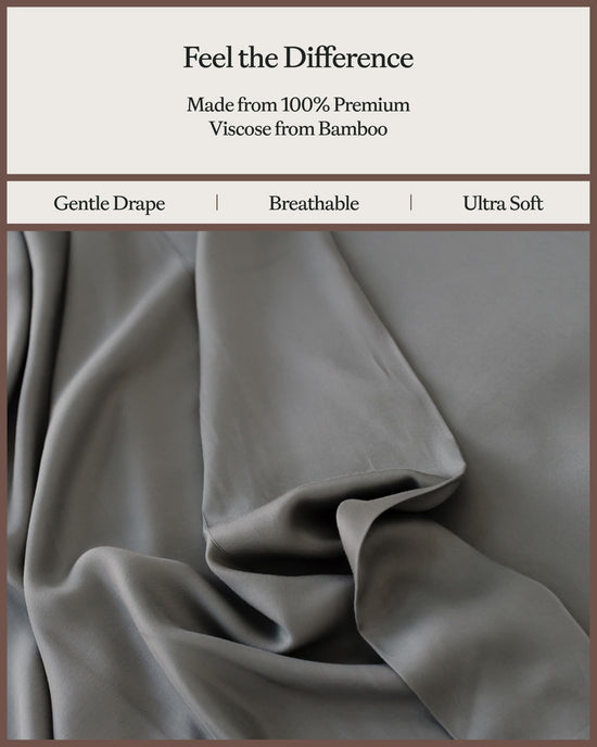 Cozy Earth bed linen set — 100% viscose from bamboo, ultra-soft and breathable