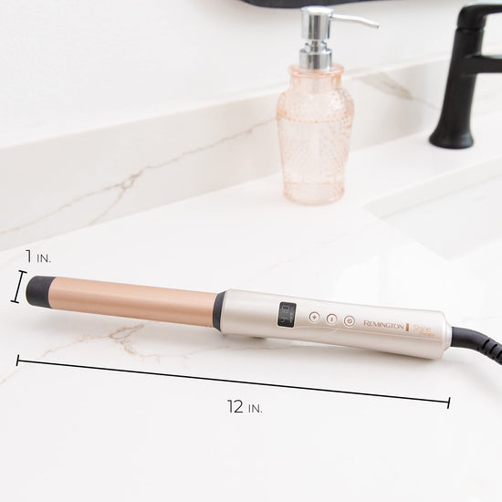 Remington hair iron — Argan oil and keratin infused