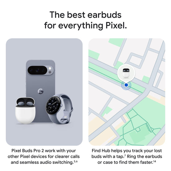 Google Pixel Buds Pro 2 — wireless earbuds with active noise cancellation