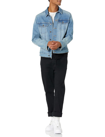 PANTS — Slim fit stretch bootcut jeans by Amazon Essentials