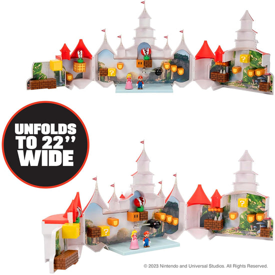 Toy figure playset — Mario characters from The Super Mario Bros. Movie