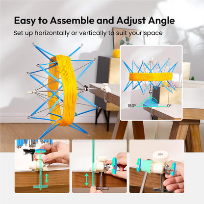 Yarn winder pro with mini designYarn winder pro — mini design