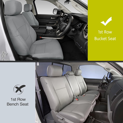 AOMSAZTO vehicle seat cover — Custom fit faux leather for Nissan Frontier 2009-2026