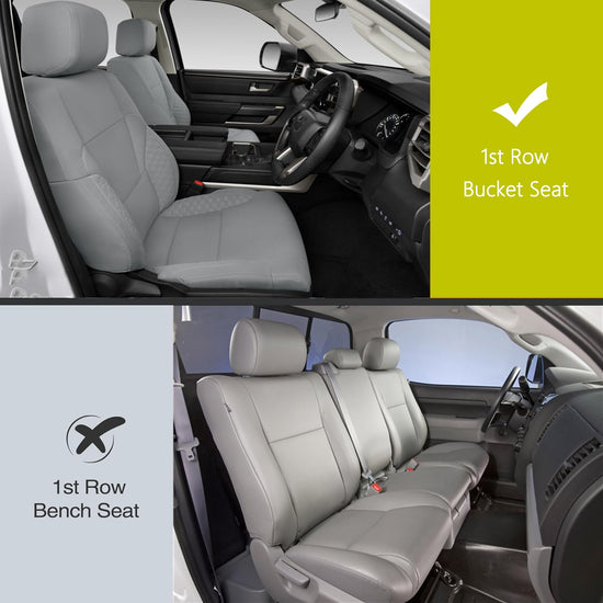 AOMSAZTO vehicle seat cover — Custom fit faux leather for Nissan Frontier 2009-2026