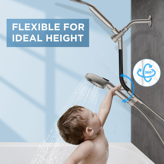 MakeFit showerhead dual combo