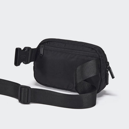 Pander two way zipper fanny pack - water repellent nylon waist pack for women
