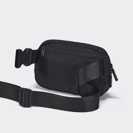Pander two way zipper fanny pack - water repellent nylon waist pack for women