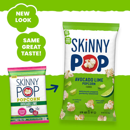 SkinnyPop popcorn — made with real butterSkinnyPop popcorn — made with real butter