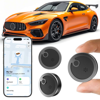 Agvsre GT36 Electroplating GPS Tracker, Vehicles Magnetic Anti Theft Locator No Monthly Fee No Sim .22