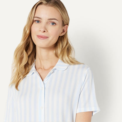 Pajamas — Amazon Essentials x Sofia Grainge Mommy and Me setPajamas — Amazon Essentials and Sofia Grainge short sleeve set