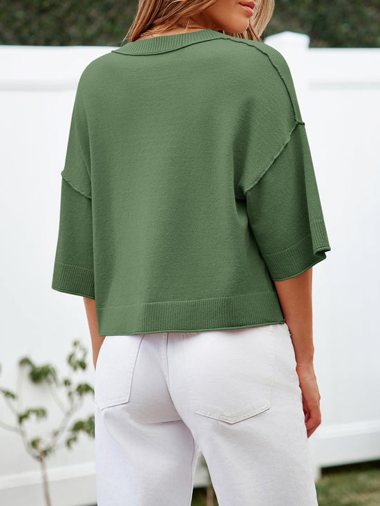 Cicy Bell women's cardigan sweater - lightweight ribbed knit summer top