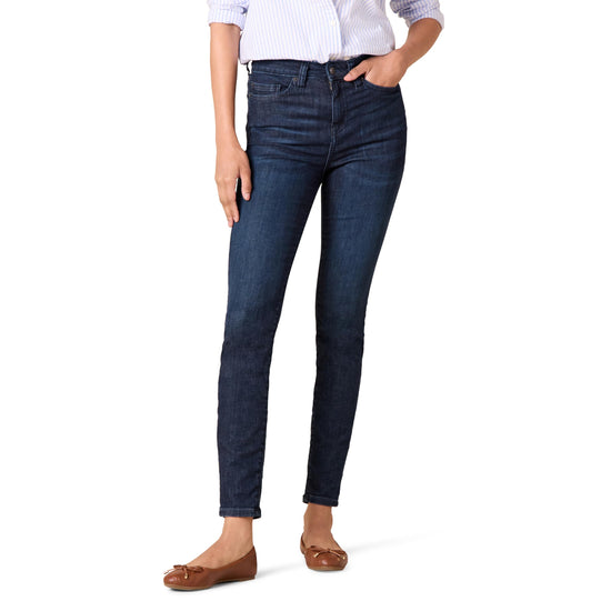 Amazon Essentials women's high-rise skinny jeans - dark wash