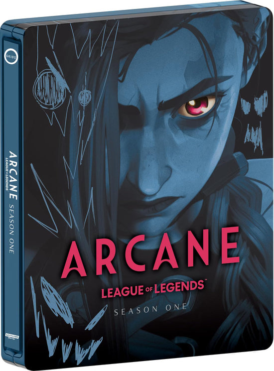 Physical TV series — Arcane: League of Legends season one limited edition steelbook 4K UHD